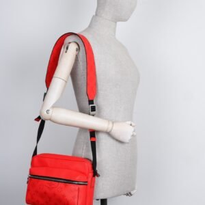 LOUIS VUITTON Outdoor Messenger Bag MNG Taigarama Red | AlmaBagz