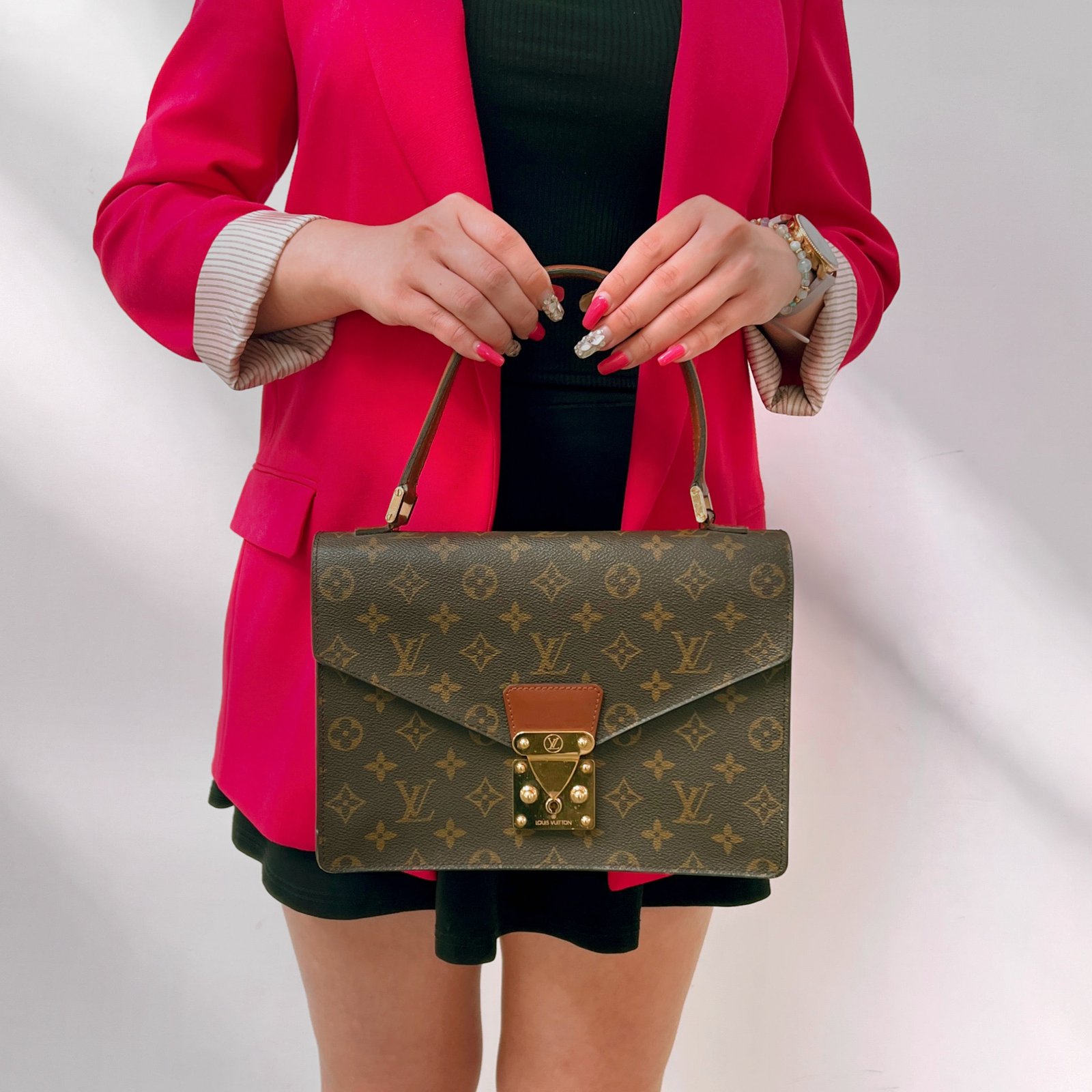 Louis Vuitton Concorde Leather Handbag TWS | AlmaBagz
