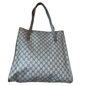 Gucci Brown Leather Shopper | AlmaBagz