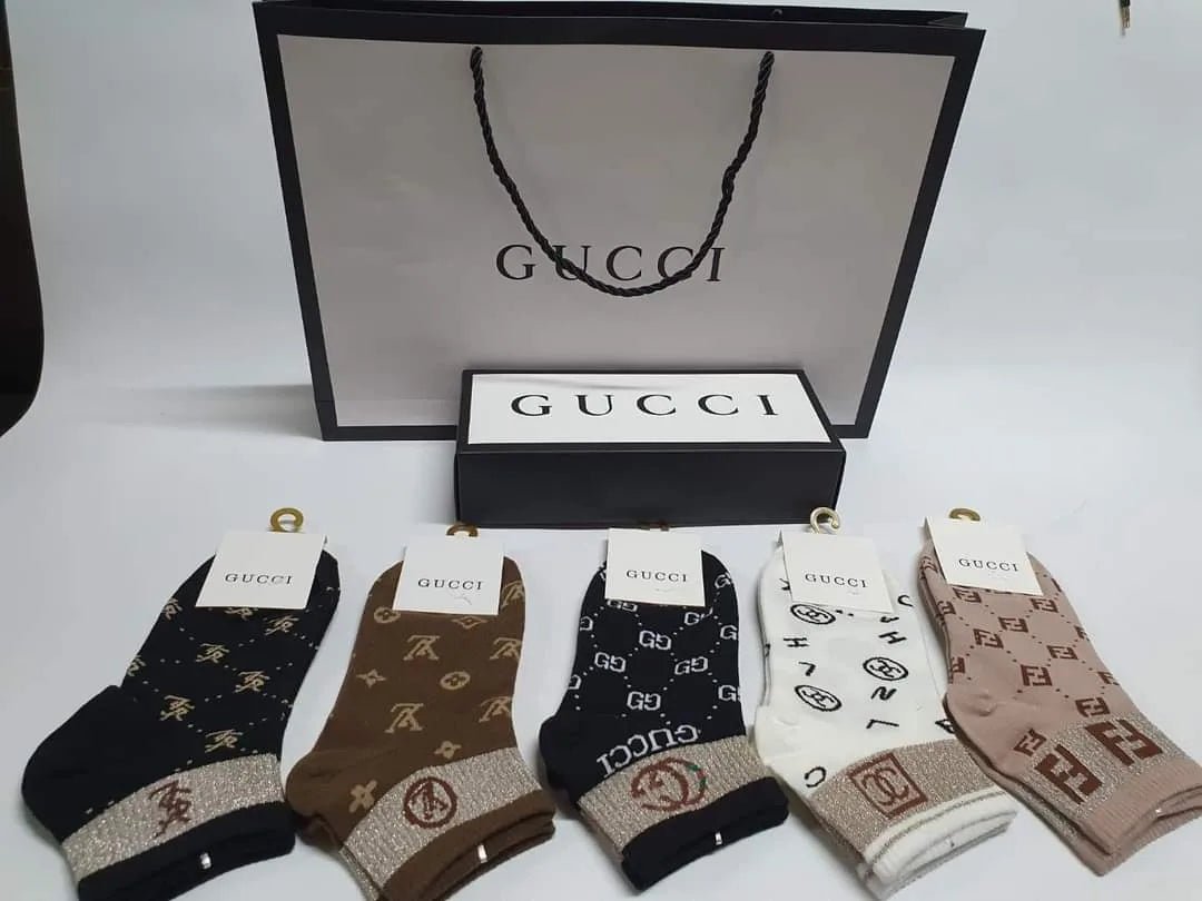 Louis Vuitton , Gucci , Chanel , Fendi , Yves Saint Laurent Socks | AlmaBagz