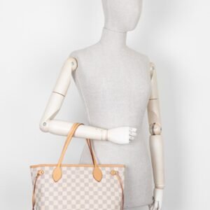 LOUIS VUITTON Neverfull PM Damier Azur | AlmaBagz