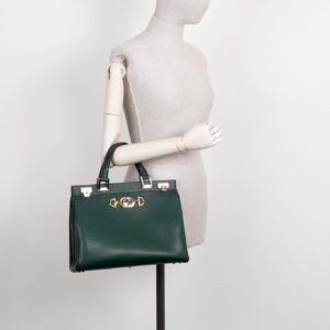GUCCI Zumi Bag Medium Green | AlmaBagz