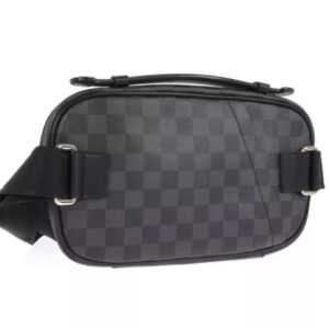 LOUIS VUITTON DAMIER GRAPHITE AMBLER WAIST POUCH | AlmaBagz