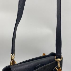 Gucci Black Suede Tote with Bamboo handle | AlmaBagz