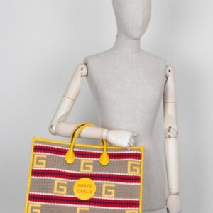 GUCCI Limited Edition Monte Carlo Crochet Tote Bag | AlmaBagz