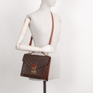 LOUIS VUITTON Monceau 28 Bag MNG | AlmaBagz