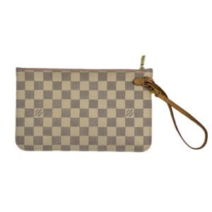 LOUIS VUITTON DA Wristlet- Cream/Beige Interior | AlmaBagz