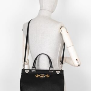 GUCCI Zumi Bag Medium Black | AlmaBagz