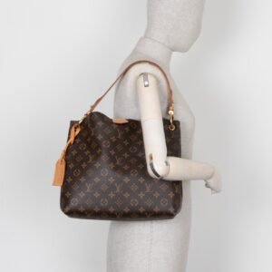 LOUIS VUITTON Graceful MM Shoulder Bag MNG Canvas | AlmaBagz