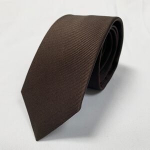Gucci Interlocking GG Logo Neck Tie in Coffee Brown | AlmaBagz