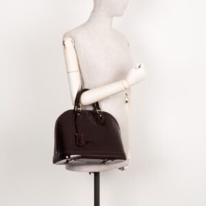 LOUIS VUITTON Alma Bag Vernis Amarante | AlmaBagz