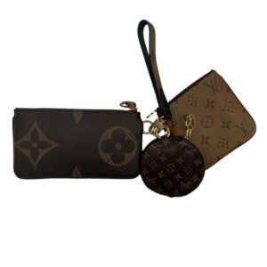 Louis Vuitton Reverse Monogram Giant Trio Pouch | AlmaBagz