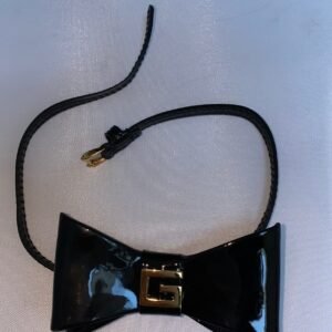 GUCCI Patent Leather Choker Necklace | AlmaBagz