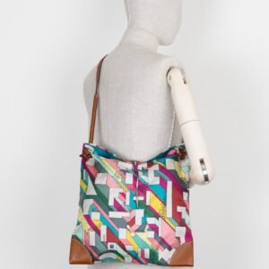 HERMES City 33 Soie Barenia Silk Multicolor | AlmaBagz