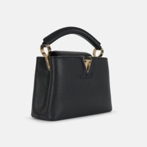 Louis Vuitton Capucines Mini - Black Taurillon | AlmaBagz
