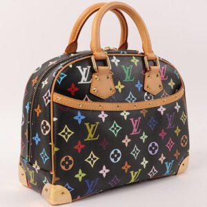 LOUIS VUITTON 2005 Made Monogram Multicolor Trouville Noir | AlmaBagz
