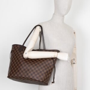 LOUIS VUITTON Neverfull MM Damier Ebene | AlmaBagz