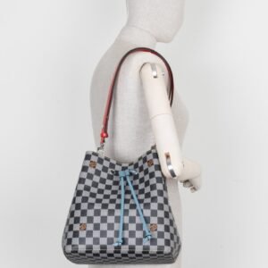 LOUIS VUITTON Neo Noe Bag Damier Black White | AlmaBagz