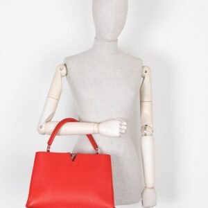 LOUIS VUITTON Capucine GM Red | AlmaBagz