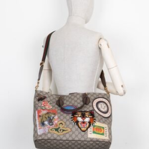 GUCCI Convertible Tote Bag GG Supreme | AlmaBagz