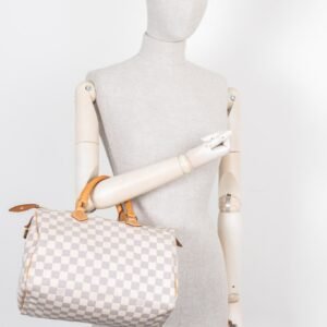 LOUIS VUITTON Speedy 30 Damier Azur | AlmaBagz