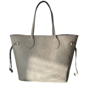 Louis Vuitton Monogram Empreinte Neverfull MM Tote – Tourterelle Embossed Leather | AlmaBagz