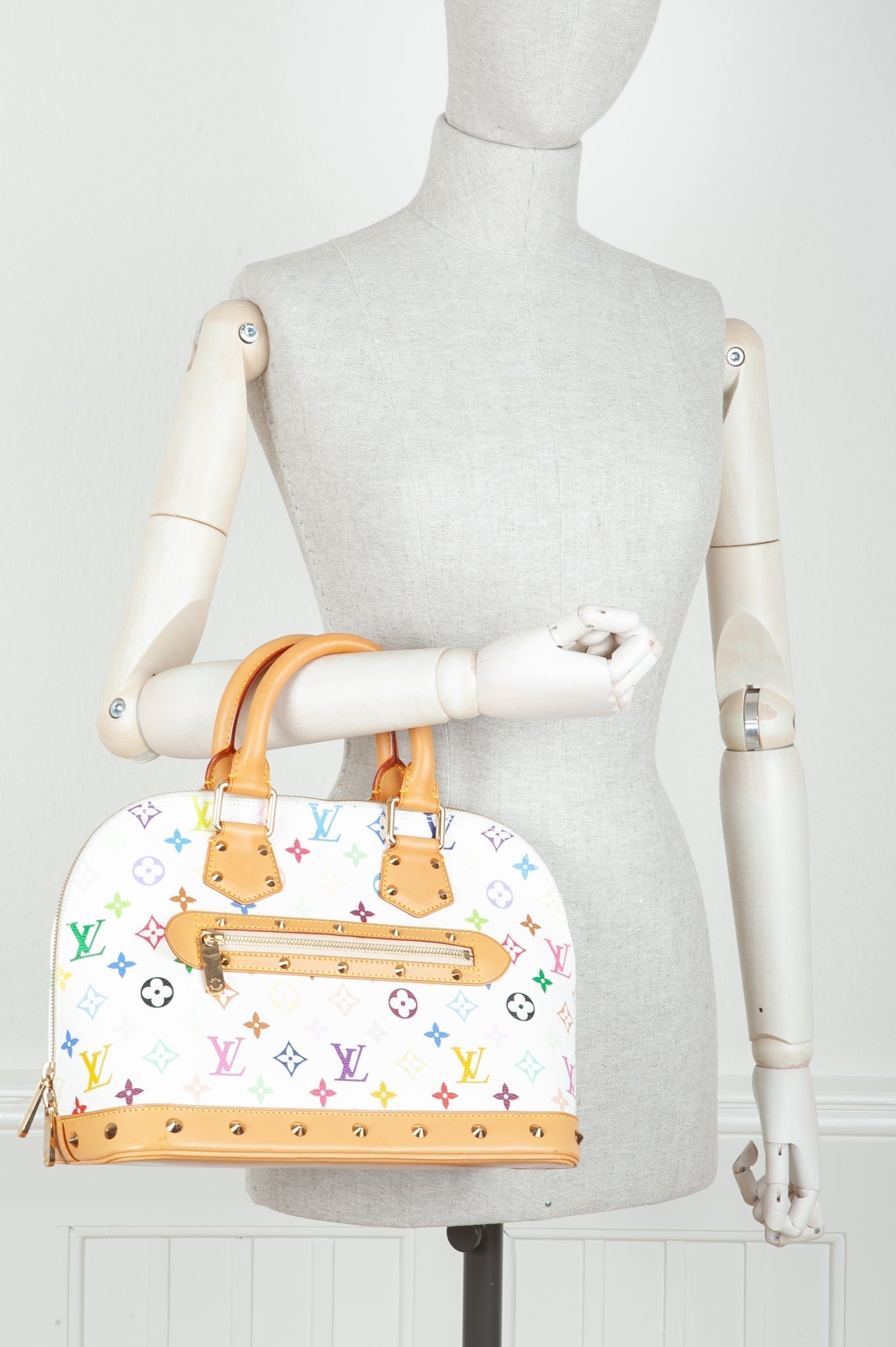 LOUIS VUITTON Alma Bag PM Multicolor MNG | AlmaBagz