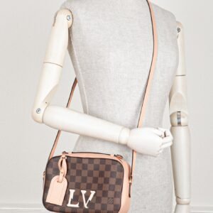 LOUIS VUITTON Santa Monica Bag Damier Ebene | AlmaBagz