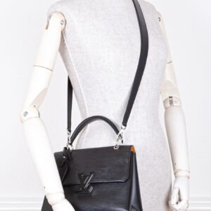 LOUIS VUITTON Grenelle PM Bag Epi Black | AlmaBagz
