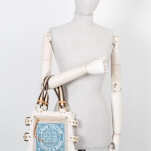 LOUIS VUITTON Globe Shopper PM Bleu | AlmaBagz