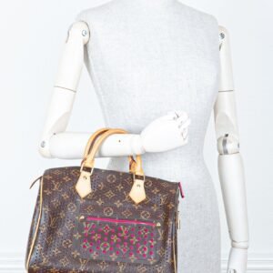 LOUIS VUITTON Speedy 30 Perforated Fuchsia | AlmaBagz