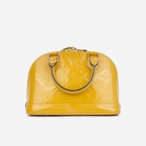 Louis Vuitton Alma BB - Gold Vernis | AlmaBagz