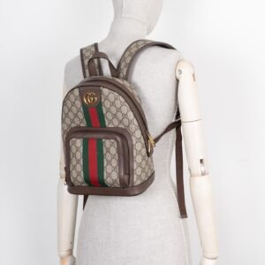 GUCCI Supreme Canvas Backpack | AlmaBagz