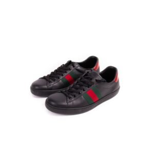 Gucci Ace Leather Sneakers | AlmaBagz