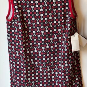 Gucci Horsebit Print Mini Dress in Blue | AlmaBagz