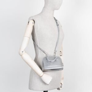 LOUIS VUITTON Nano Alma Bag Epi Leather Silver | AlmaBagz
