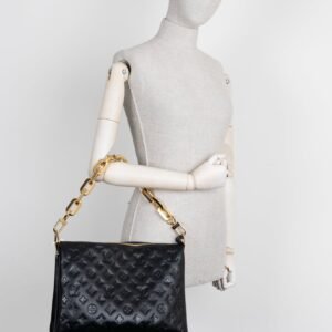 LOUIS VUITTON Coussin MM Bag Black | AlmaBagz