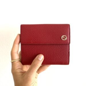 GUCCI RED WALLET | AlmaBagz
