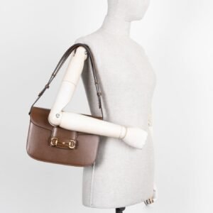 GUCCI Horsebit 1955 Shoulder Bag Brown | AlmaBagz