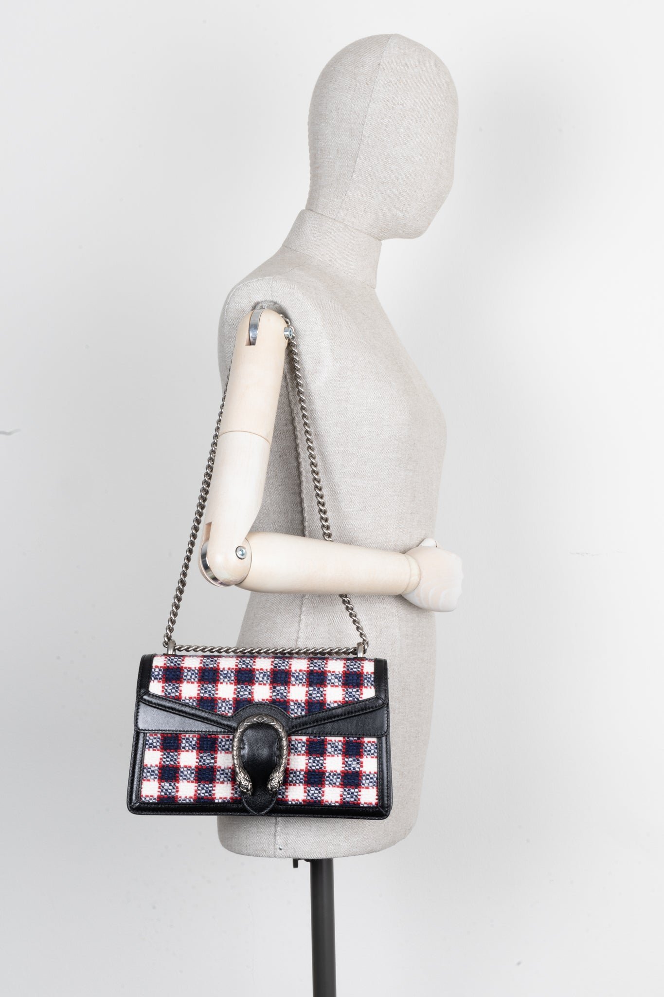 GUCCI Dionysus Tweed Bag | AlmaBagz