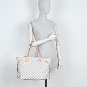LOUIS VUITTON Neverfull MM Damier Azur | AlmaBagz