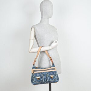 LOUIS VUITTON Baggy PM Bag Denim Blue | AlmaBagz