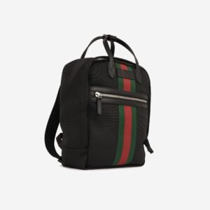 Gucci Techno Backpack - Black Nylon (NWT) | AlmaBagz