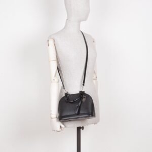 LOUIS VUITTON Alma BB Epi Black | AlmaBagz