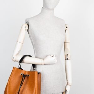 LOUIS VUITTON Néo Néo Bag Epi MM Brown Black | AlmaBagz