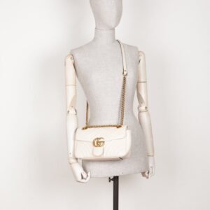 GUCCI Marmont Bag Small Ivory | AlmaBagz