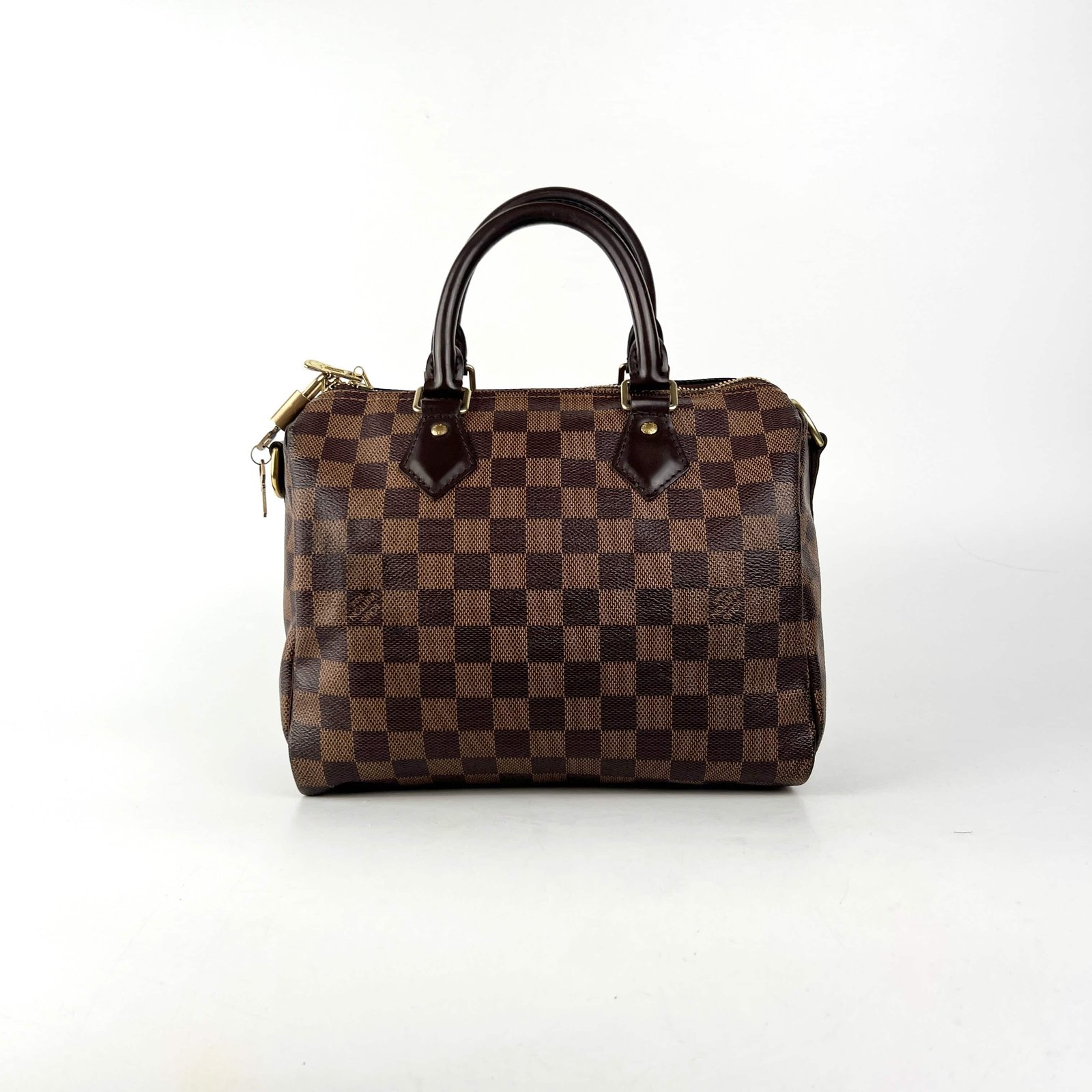Louis Vuitton Speedy 25 Bandoulliere Damier Eben | AlmaBagz
