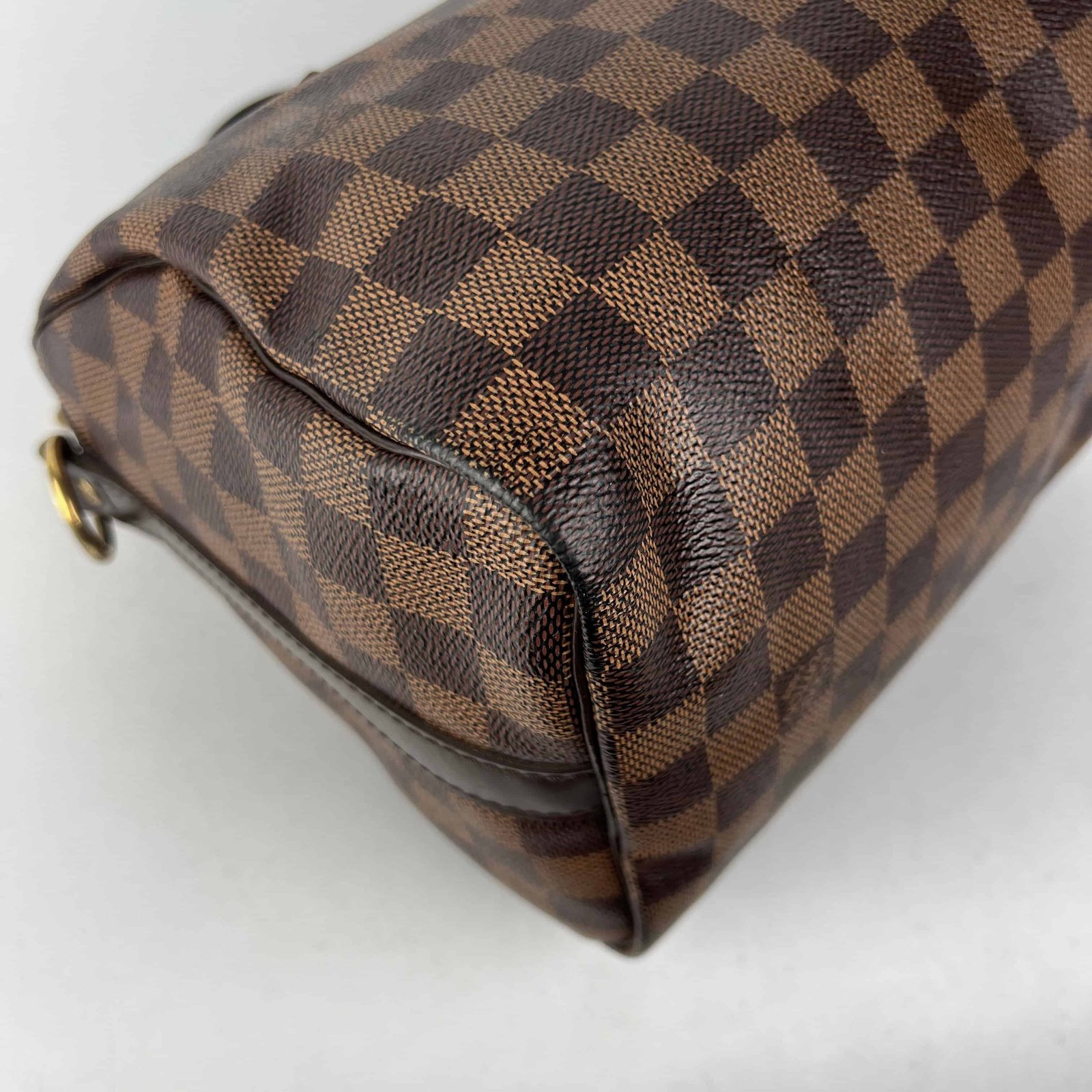 Louis Vuitton Speedy 25 Bandoulliere Damier Eben | AlmaBagz - Image 13
