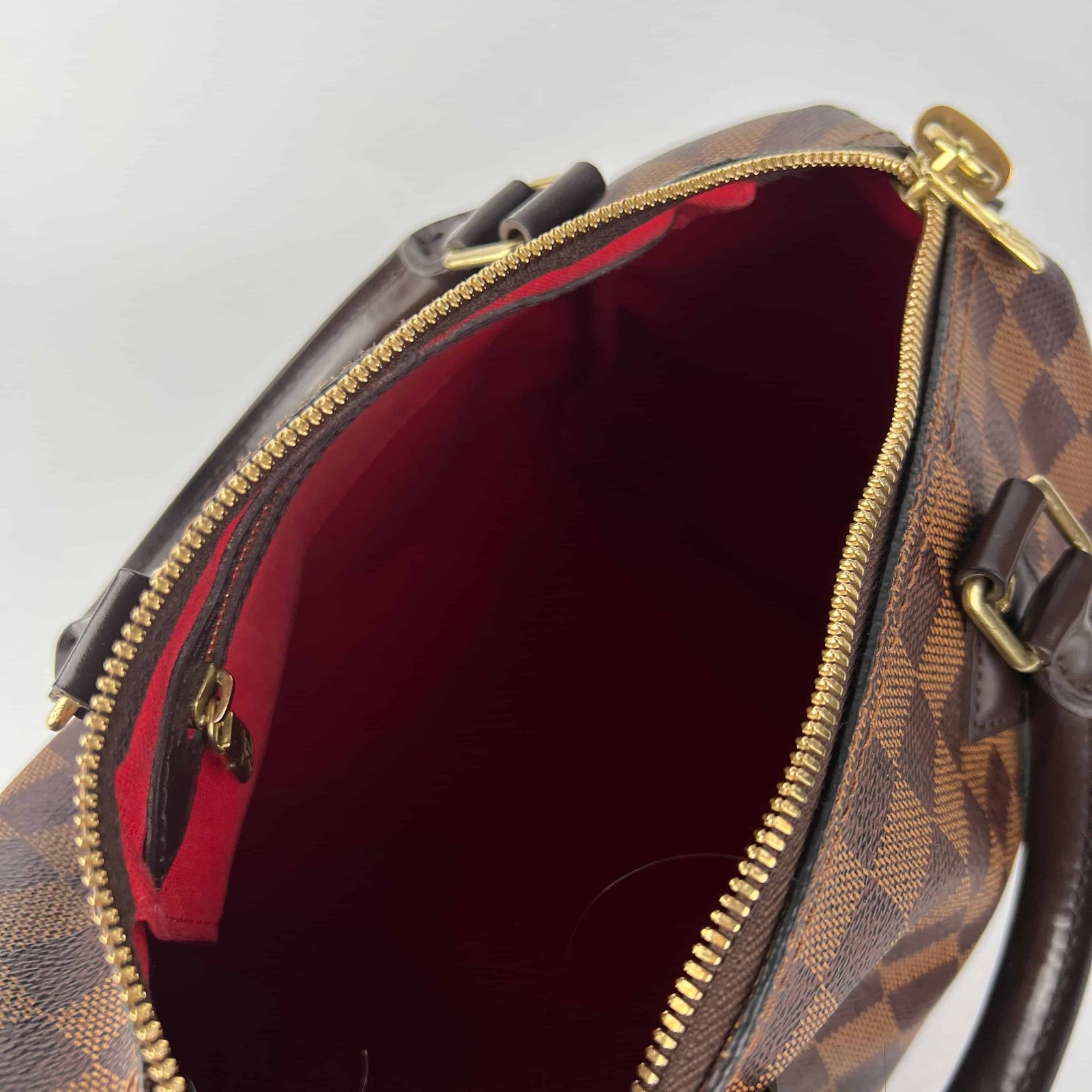 Louis Vuitton Speedy 25 Bandoulliere Damier Eben | AlmaBagz - Image 7
