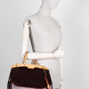 LOUIS VUITTON Brea Bag MM MNG Vernis Amarante | AlmaBagz